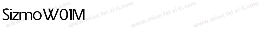 Sizmo W01 Medium字体转换
